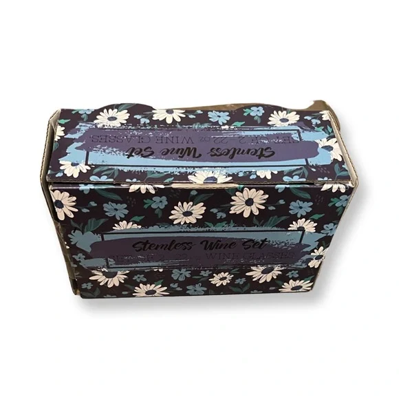 Stemless Wine set  Brans New Great Gift idea - Picture 4 of 6